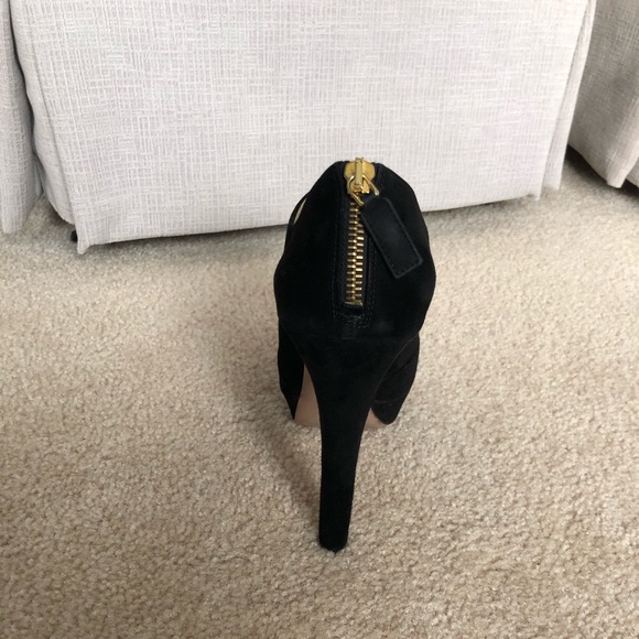 Prada High Heel Open-Toe Booties - Picture 5 of 9